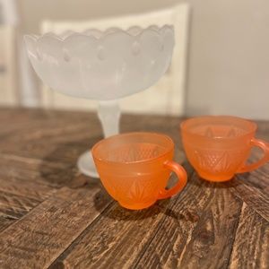 👀 Very Rare 1940’s and 1950’s vintage glass